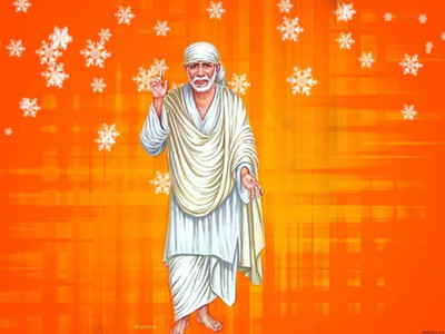 

Aabhaas Sai Baba Wall Poster Fine Art Print(12 inch X 18 inch, Rolled)