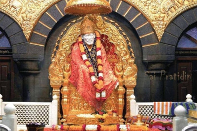 

Aabhaas Sai Baba Wall Poster Fine Art Print(12 inch X 18 inch, Rolled)