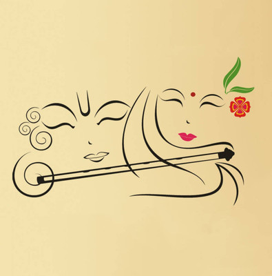 

Aabhaas Krishna Wall Poster Fine Art Print(12 inch X 18 inch, Rolled)