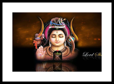 

Aabhaas Shiva Wall Poster Fine Art Print(12 inch X 18 inch, Rolled)