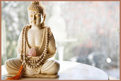 

Aabhaas Buddha Wall Poster Fine Art Print(12 inch X 18 inch, Rolled)