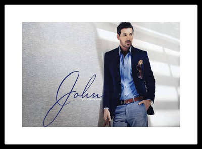 

Aabhaas John Abraham Wall Poster Fine Art Print(12 inch X 18 inch, Rolled)
