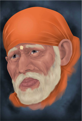 

Aabhaas Sai Baba Wall Poster Fine Art Print(12 inch X 18 inch, Rolled)