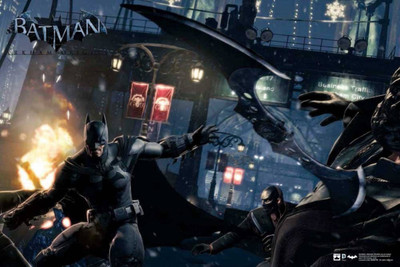 

Aabhaas Batman Arkham Origins Wall Poster Fine Art Print(12 inch X 18 inch, Rolled)
