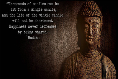 

Aabhaas Buddha Wall Poster Fine Art Print(12 inch X 18 inch, Rolled)