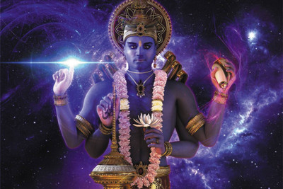 

Aabhaas Vishnu Wall Poster Fine Art Print(12 inch X 18 inch, Rolled)