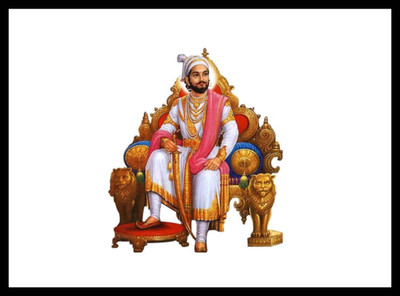 

Aabhaas Shivaji Wall Poster Fine Art Print(12 inch X 18 inch, Rolled)