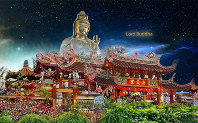 

Aabhaas Buddha Wall Poster Fine Art Print(12 inch X 18 inch, Rolled)