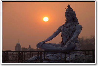 

Aabhaas Shiva Wall Poster Fine Art Print(12 inch X 18 inch, Rolled)