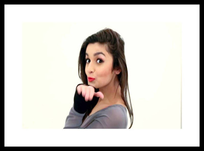 

Aabhaas Alia Bhatt Wall Poster Fine Art Print(12 inch X 18 inch, Rolled)