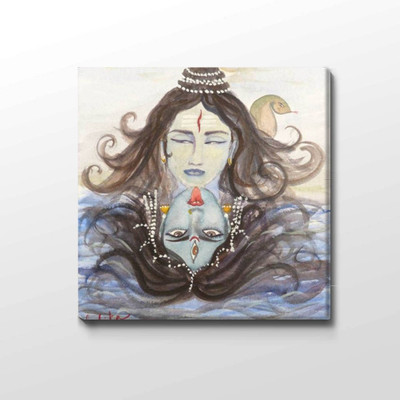

Aabhaas Shiva Wall Poster Fine Art Print(12 inch X 18 inch, Rolled)