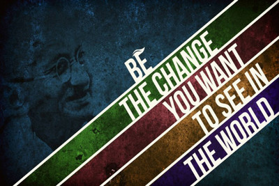 

Aabhaas Mahatma Gandhi Wall Poster Fine Art Print(12 inch X 18 inch, Rolled)