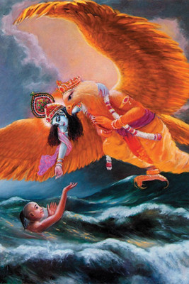 

Aabhaas Krishna Wall Poster Fine Art Print(12 inch X 18 inch, Rolled)