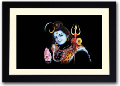 

Aabhaas Shiva Wall Poster Fine Art Print(12 inch X 18 inch, Rolled)