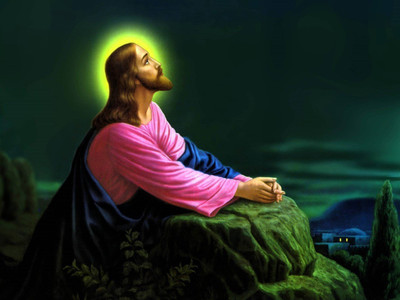 

Aabhaas Jesus Christ Wall Poster Fine Art Print(12 inch X 18 inch, Rolled)