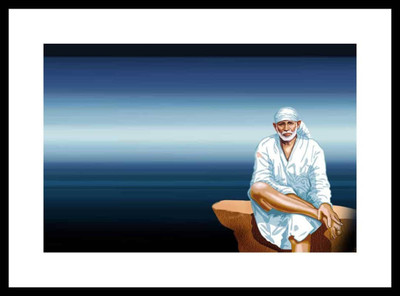 

Aabhaas Sai Baba Wall Poster Fine Art Print(12 inch X 18 inch, Rolled)