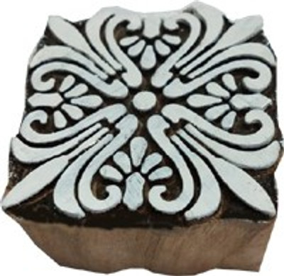 skart wooden printing block Square63 Printing Blocks(Pack of 1)