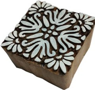 skart wooden printing block Square61 Printing Blocks(Pack of 1)