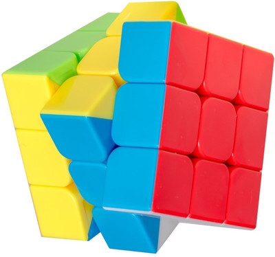 

Toy Jumble 3x3 Stickerless High Speed Magic Rubik Cube Puzzle Game Toy(1 Pieces)