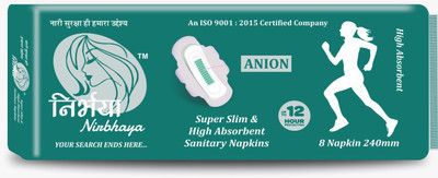 

nirbhaya ANION Sanitary Pad(Pack of 8)