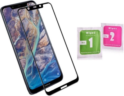 SMARTCASE Edge To Edge Tempered Glass for NOKIA 8.1(Pack of 1)