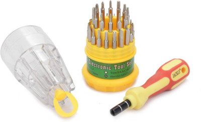 JACKLY SWX453 Ratchet Screwdriver Set(Pack of 1)