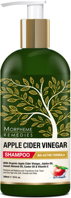 

Morpheme Remedies Apple Cider Vinegar Shampoo (No Sulfate, Paraben or Silicon), 300ml - Transforms Dull, Tired & Dry Hair into Soft, Smooth & Silky(300 ml)
