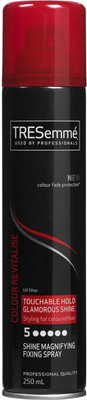 

TRESemme Colour Revitalise Touchable Hold Glamorous Shine Spray(250 ml)