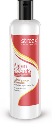 

Streax Professional Argan Secrets Colour Protect Shampoo(250 ml)