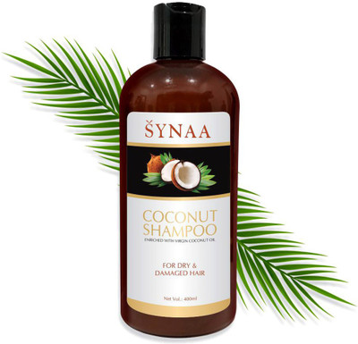 

Synaa Coconut Shampoo For Dry and Damaged Hair, Hair Strenghtning Shampo(400 ml)
