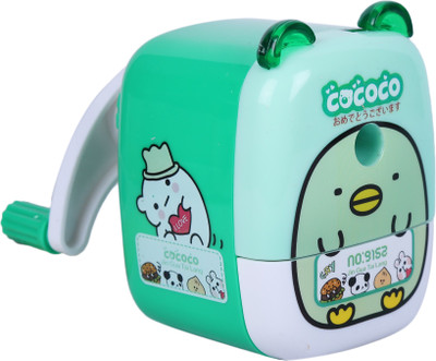 

AutoVHPR Cartoon Double Pencil Sharpener(Multicolor)