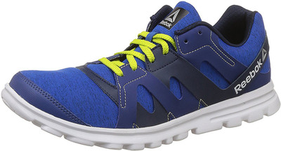 REEBOK ELECTRO RUN Running Shoes For Men(Blue, Blue/navy/yellow/wht