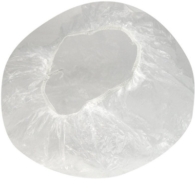 Zahuu Disposable PE Shower Cap 50 Pcs