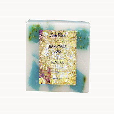 

lemon charm Organic Menthol Body Bath Soap infused with Pure Essential Oils(75 g)
