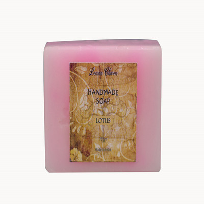 

lemon Charm Paraben and Suplhate Free Organic Lotus Body Bath Soap infused with Pure Essential Oils(75 g)