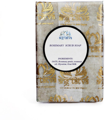 

ANG-TATVA scrub for body - 100% Pure & Natural Rosemary Scrub Soap - All Skin Type - for men & women - 125g(125 g)