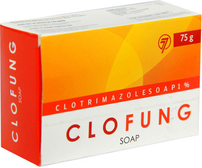

TAURUS LIFESCIENCES LIMITED Clofung Antifungal Soap-Fights & cures Dandruff,Jock's itch & Athlete's foot(Pack of 4)(75 g, Pack of 4)