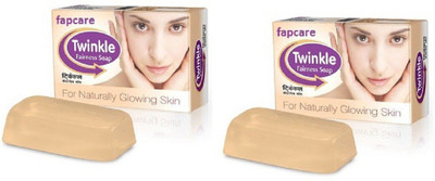 

fapcare Twinkel Fairness Soap PAck Of 2(90 g, Pack of 2)