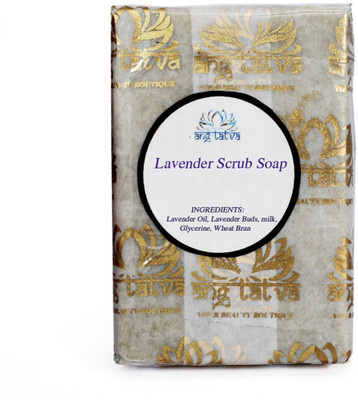 

ANG-TATVA scrub for body - 100% Pure & Natural Lavender Scrub Soaps - All Skin Type - for men & women - 125g(125 g)