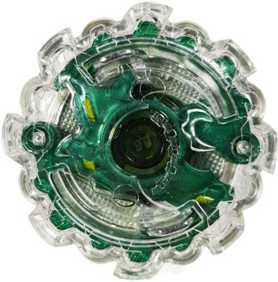 

Three Mask High Stamina Spinning Attack Metal Beyblade Burst Set For Kids - Green(Multicolor)