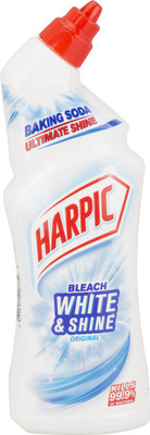 Harpic Bleach White And Shine Original Regular Gel Toilet Cleaner(750 ml)