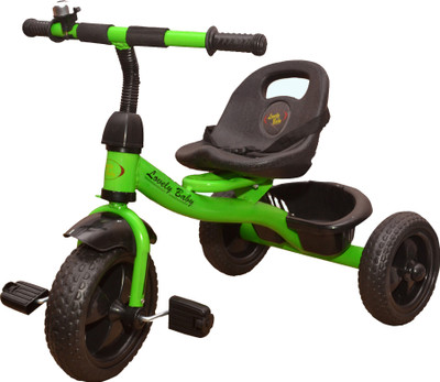 

STEPUPP BABY HUNNY BUNNY GREEN BLACK TRICYCLE WITH BASKET GREEN/BASKET/STEPUPP/LBS/033 Tricycle(Multicolor)
