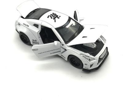 

Emob White 1:32 Die Cast Metal Body Mini Auto Luxury Car Toy with Light and Sound Effects(Multicolor)