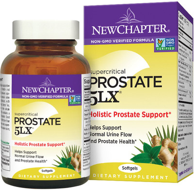 

New Chapter Supercritical Prostate 5LX' -- 120 Vegetarian Capsules(120 No)