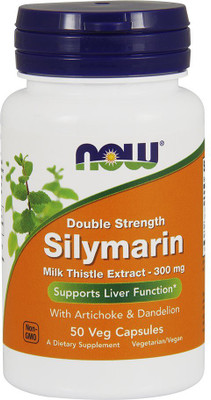 

Now Foods Silymarin 2x 300mg, Veg-capsules, 50-Count(50 No)