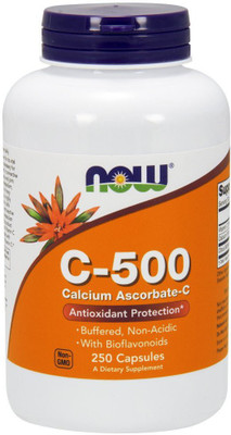 

Now Foods C-500 Calcium Ascorbate-C 250 Capsules(250 No)
