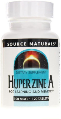 

Source Naturals Huperzine A 100mcg, For Learning and Memory 100 Mcg, 120 Count(120 No)