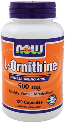 

Now Foods L-Ornithine 500 mg 120 Veg Capsules(120 No)