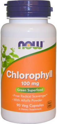 

Now Foods Chlorophyll - 100 mg - 90 Veg Capsules(90 No)