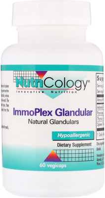 

Nutricology ImmoPlex Glandular 60 Veggie Caps(60 No)